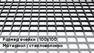 Георешетка 100х100 стекловолокно